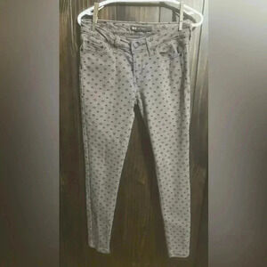 LEVI STRAUSS Geometric Print Jean Leggings. Size 9